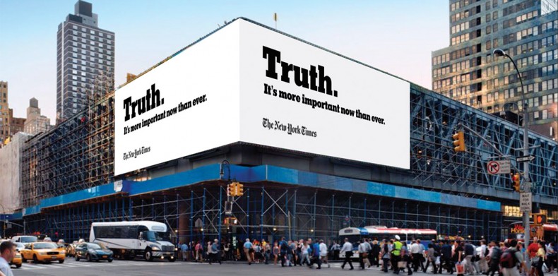 In the Age of ‘Fake News,’ Media Brands Are Turning to Advertising to Promote the Importance of Journalism
